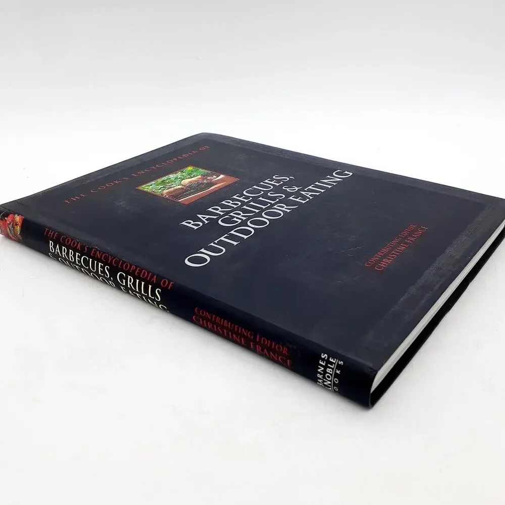 The Cook's Encyclopedia Of Barbecues Grills & Outdoor Eating Cookbook Hardcover